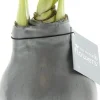 Amaryllis in wax (Hippeastrum Waxz 'Metallic Silver') H 15 cm