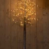 Anna's Collection decoratieboom berk met verlichting H 200 cm