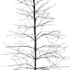 Anna's Collection decoratieboom buiten met verlichting 50 x 50 x 180 cm