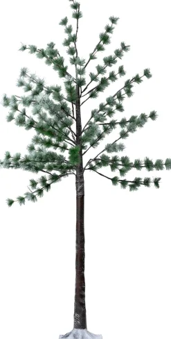 Anna's Collection decoratieboom buiten met verlichting D 55 H 180 cm