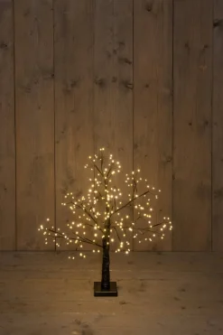 Anna's Collection decoratieboom eik met verlichting H 60 cm