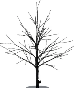 Anna's Collection decoratieboom buiten met verlichting knipper 15,5 x 5,5 x 55 cm