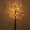 Anna's Collection decoratieboom berk met verlichting H 160 cm