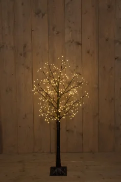 Anna's Collection decoratieboom eik met verlichting H 120 cm