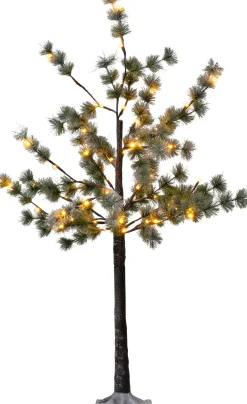 Anna's Collection decoratieboom buiten met verlichting D 45 H 120 cm