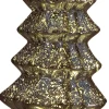 Anna's Collection decoratieboom antraciet met verlichting D 13,5 H 26 cm