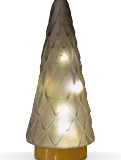 Anna's Collection decoratieboom grijs D 10,5 H 24,5 cm