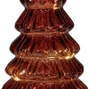 Anna's Collection decoratieboom Daron paars met verlichting D 9,5 H 18,5 cm