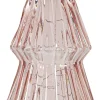 Anna's Collection decoratieboom Timbor roze met verlichting 10 x 10 x 23,5 cm