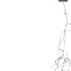 Anna's Collection draadverlichting voor fles met 10 LED lampjes warm white 1 m