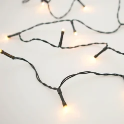 Anna's Collection ijspegelverlichting basisset met 96 LED lampjes classic warm 4 m