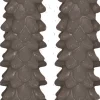 Anna's Collection LED dinerkaars Rambu kerstboom taupe D 2,2 H 23 cm
