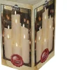 Anna's Collection LED stompkaars wit 15 x 15 x 25 cm