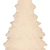 Anna's Collection LED stompkaars Tambu kerstboom wit D 9,5 H 15 cm
