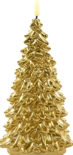 Anna's Collection led stompkaars Sito goud D 9,5 H 20 cm