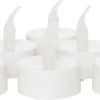 Anna's Collection LED waxinelicht wit D 4 H 5 cm 6 stuks