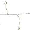 Anna's Collection miniverlichting Ivy zilverdraad met 100 lampjes warm white 2,25 m