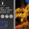 Anna's Collection miniverlichting met 100 lampjes warm white 10 m