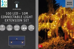 Anna's Collection miniverlichting met 100 lampjes warm white 10 m