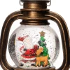 Anna's Collection tafellamp kerstman koper D 15 H 21 cm