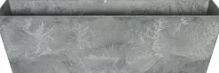 Artstone balkonbak Ella 55 x 17 cm grijs