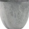 Artstone bloempot Bola D 45 H 38 cm grijs