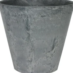 Artstone bloempot Claire D32 H29 cm grijs