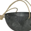 Artstone hangpot Fiona D 31 H 15 cm zwart