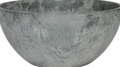 Artstone plantenschaal Fiona D31 H15 cm grijs