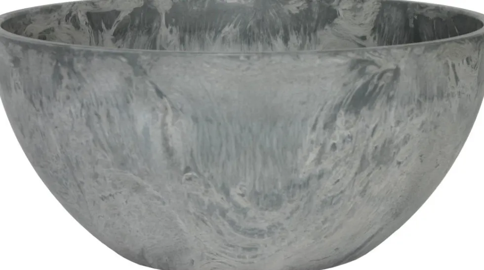 Artstone plantenschaal Fiona D31 H15 cm grijs
