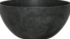 Artstone plantenschaal Fiona D31 H15 cm zwart