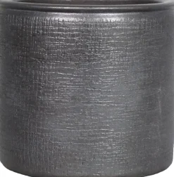Bela Arte bloempot Ancora zwart D 14 H 12 cm