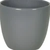 Bela Arte bloempot Boule D 7,5 H 6 cm steengrijs