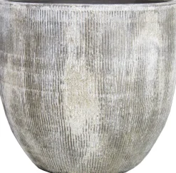 Bela Arte bloempot Kiran groen / grijs D 16 H 14 cm