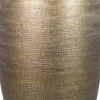 Bela Arte bloempot Mira goud D 32 H 50 cm