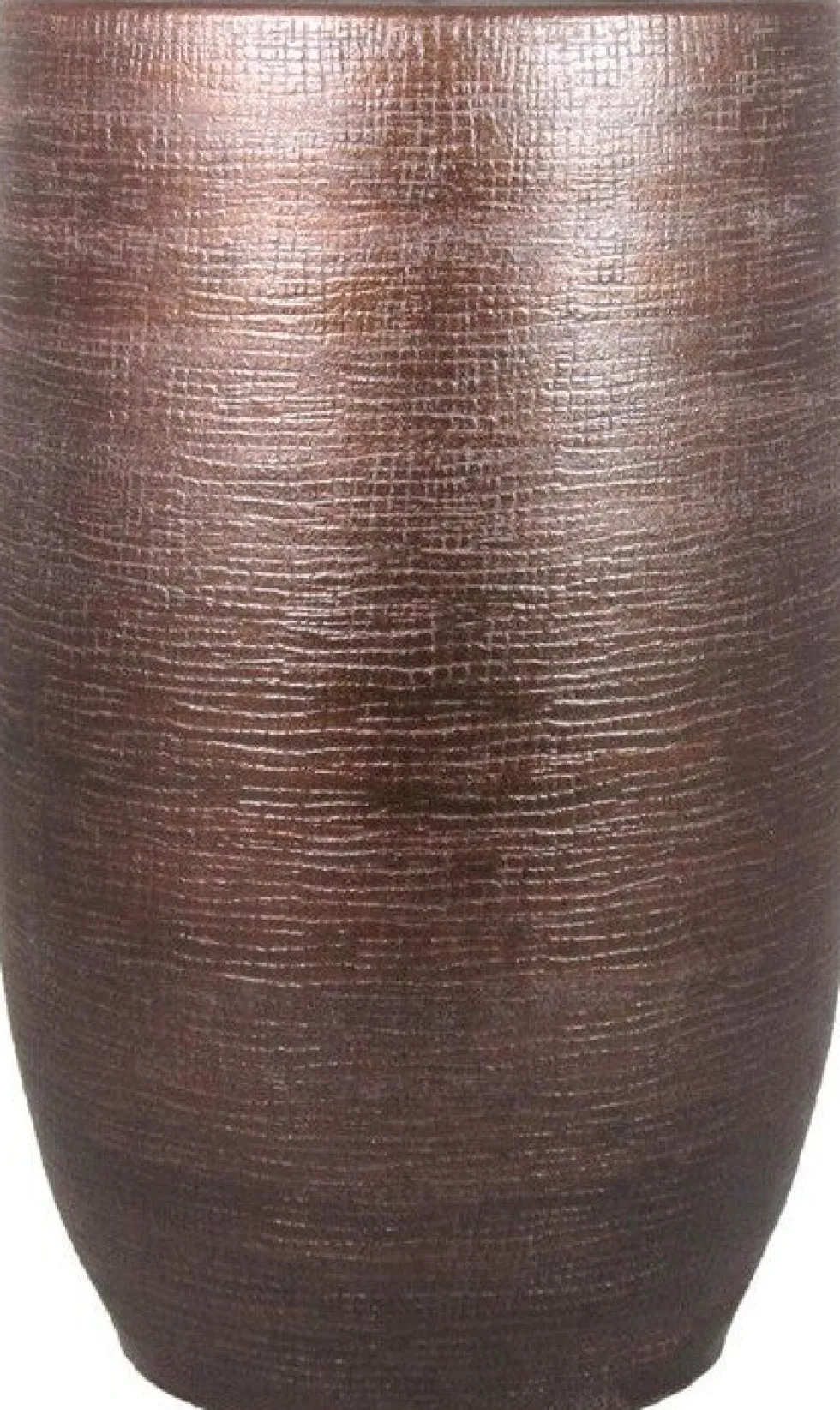 Bela Arte bloempot Mira koper D 26 H 40 cm