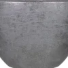 Bela Arte bloempot Mira zilver 50 x 20 x 36 cm