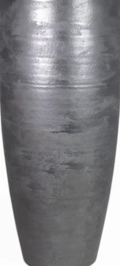 Bela Arte bloempot Moura zwart D 37 H 90 cm