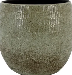Bela Arte bloempot Olivier groen D 23 H 21 cm
