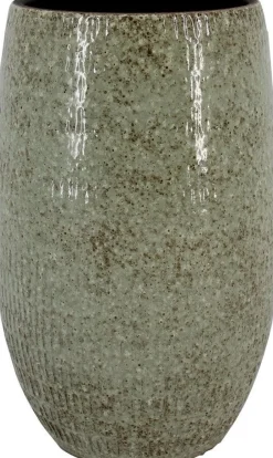 Bela Arte bloempot Olivier groen D 22 H 40 cm