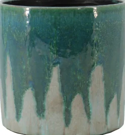 Bela Arte bloempot Porches groen D 28 H 28 cm