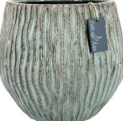 Bela Arte bloempot Zulte blauw D 14 H 12,5 cm