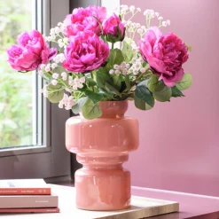 Bela Arte vaas Charlotte roze D 17 H 25 cm