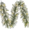 Black Box guirlande Nagoya besneeuwd met 30 lampjes warm wit 180 cm