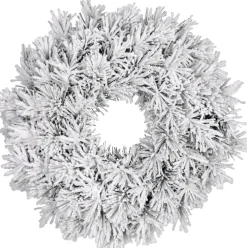 Black Box kerstkrans Dinsmore D 45 cm wit