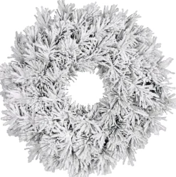 Black Box kerstkrans Dinsmore D 60 cm wit