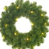 Black Box kerstkrans Norton met LED verlichting D 45 cm