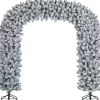 Black Box kunstkerstboom Arch besneeuwd L 240 D 40 cm