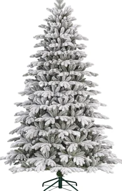 Black Box kunstkerstboom Asbury besneeuwd D 124 H 185 cm