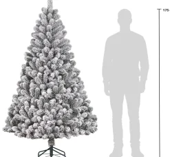 Black Box kunstkerstboom Charlton besneeuwd D 115 H 185 cm